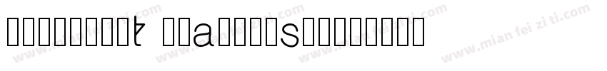 hellofont xuanzheson字体转换